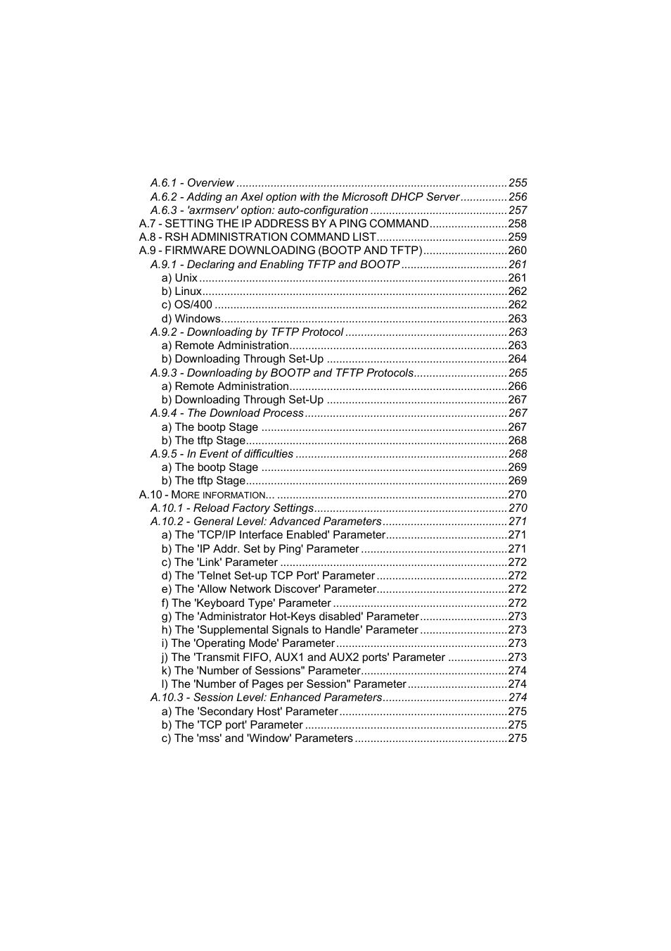 Axel AX3000 65 User's Manual - firmware 0632 User Manual | Page 12 / 298