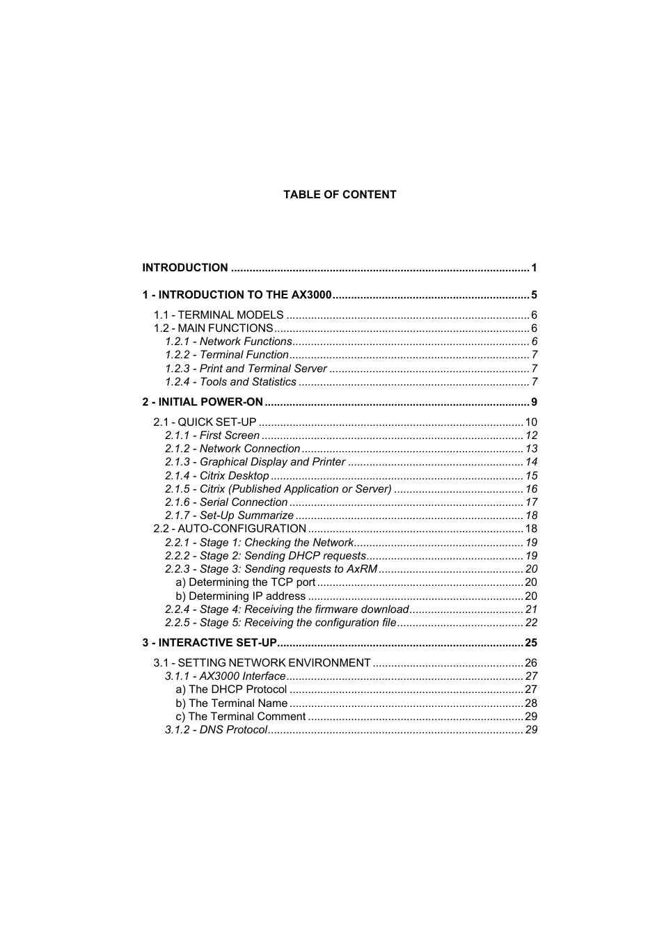 Axel AX3000 65 User's Manual - firmware 0632 User Manual | Page 3 / 298