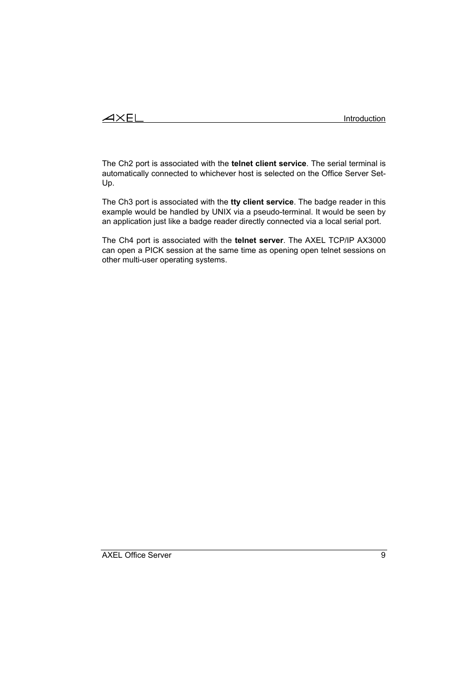 Axel AX4000 User's Manual User Manual | Page 15 / 102