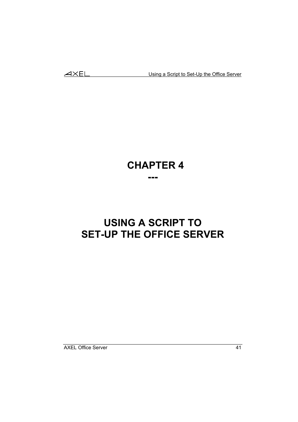 Axel AX4000 User's Manual User Manual | Page 47 / 102