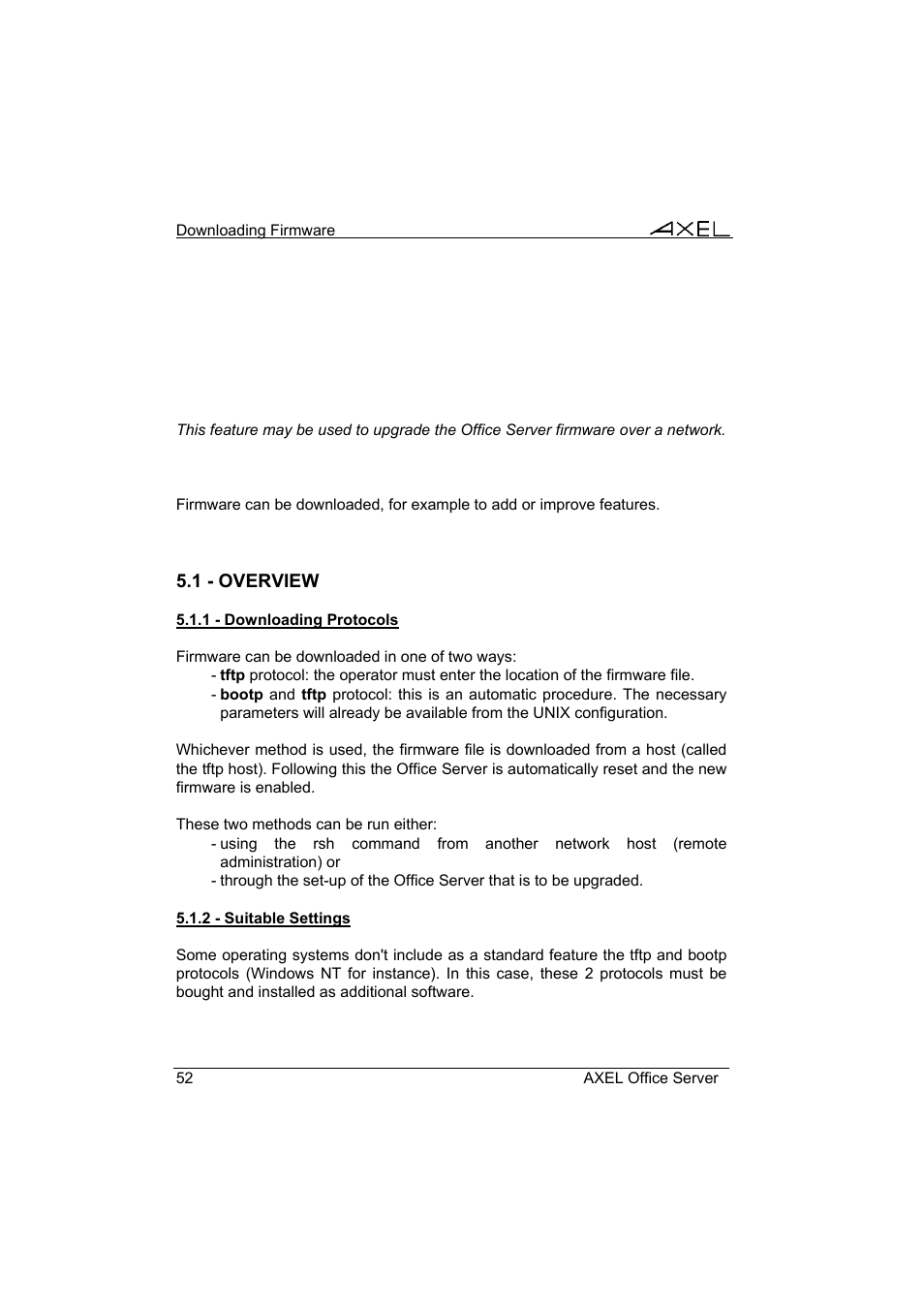 Axel AX4000 User's Manual User Manual | Page 58 / 102