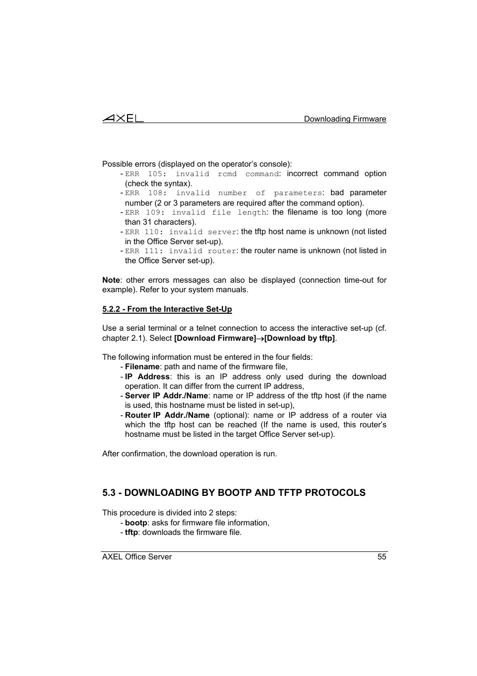Axel AX4000 User's Manual User Manual | Page 61 / 102