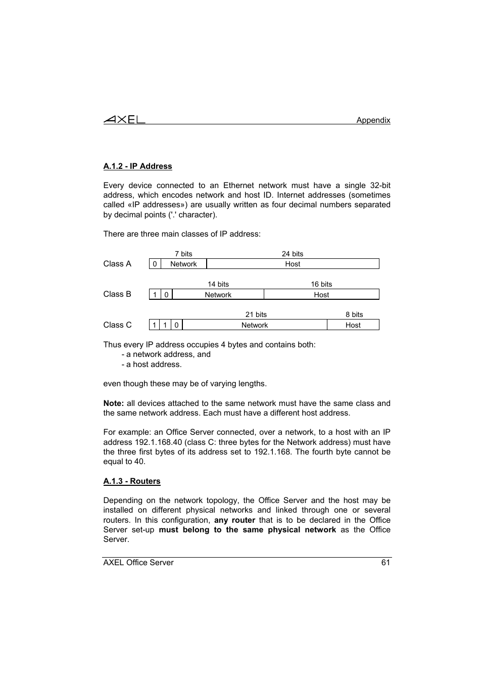 Axel AX4000 User's Manual User Manual | Page 67 / 102