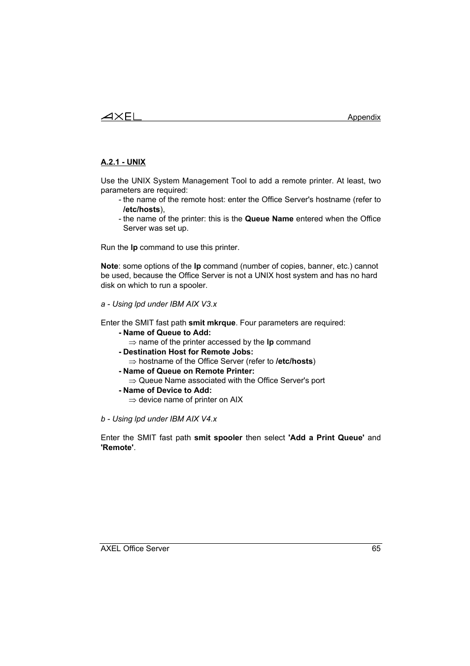 Axel AX4000 User's Manual User Manual | Page 71 / 102
