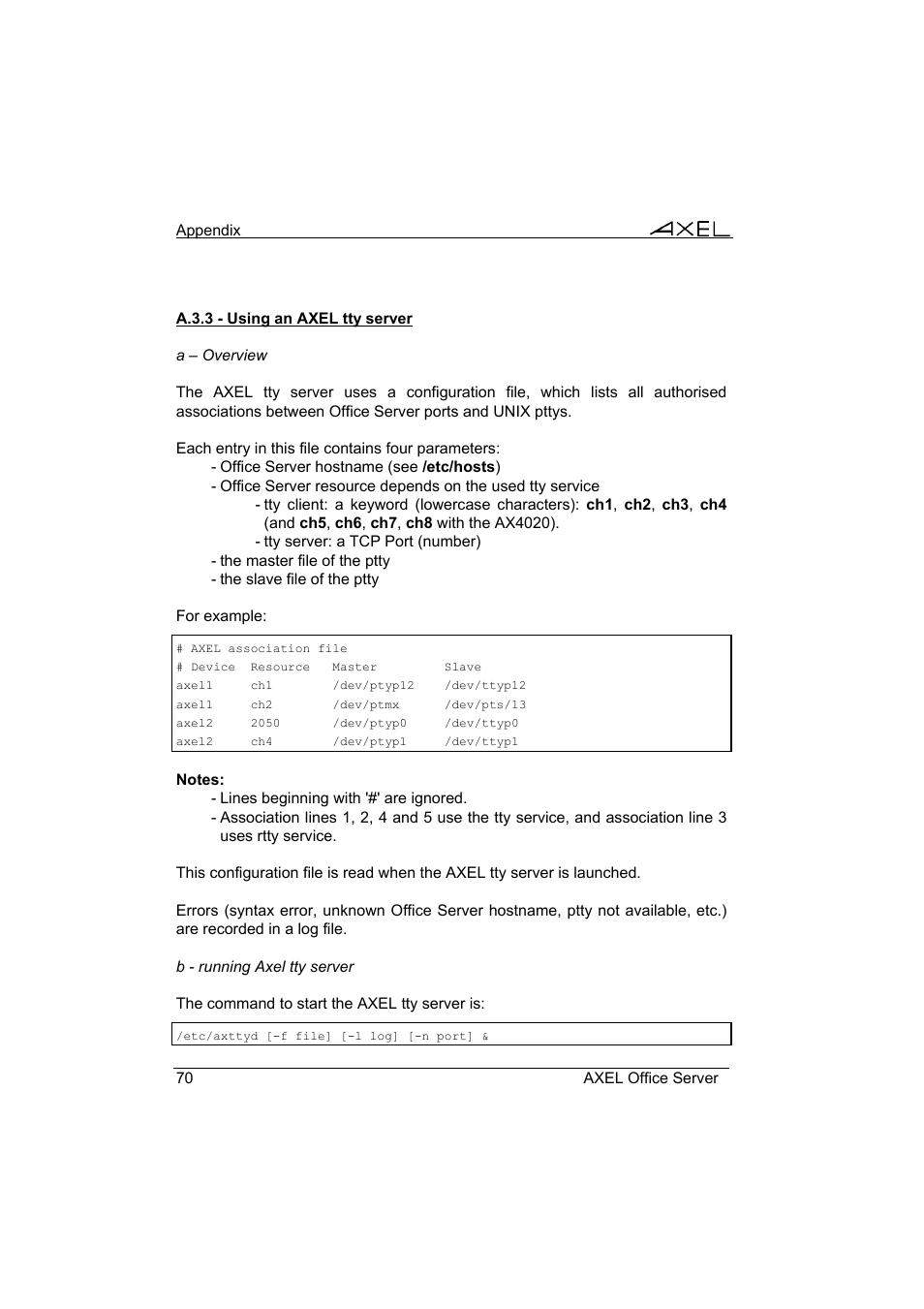 Axel AX4000 User's Manual User Manual | Page 76 / 102
