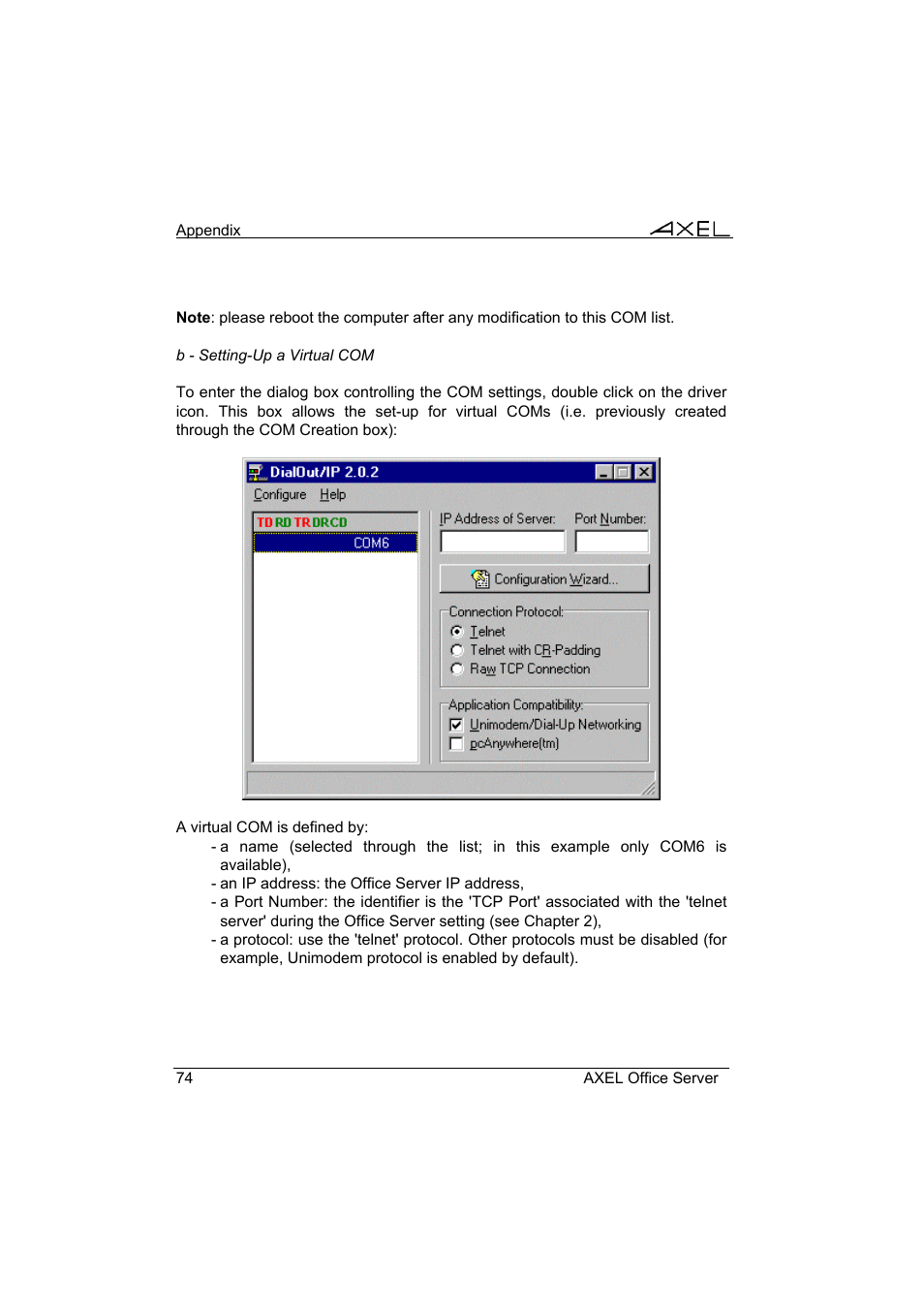 Axel AX4000 User's Manual User Manual | Page 80 / 102