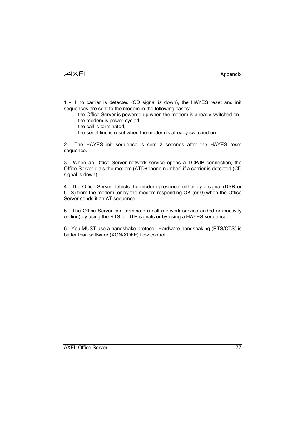 Axel AX4000 User's Manual User Manual | Page 83 / 102