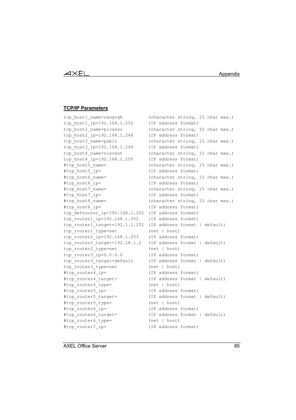 Axel AX4000 User's Manual User Manual | Page 91 / 102