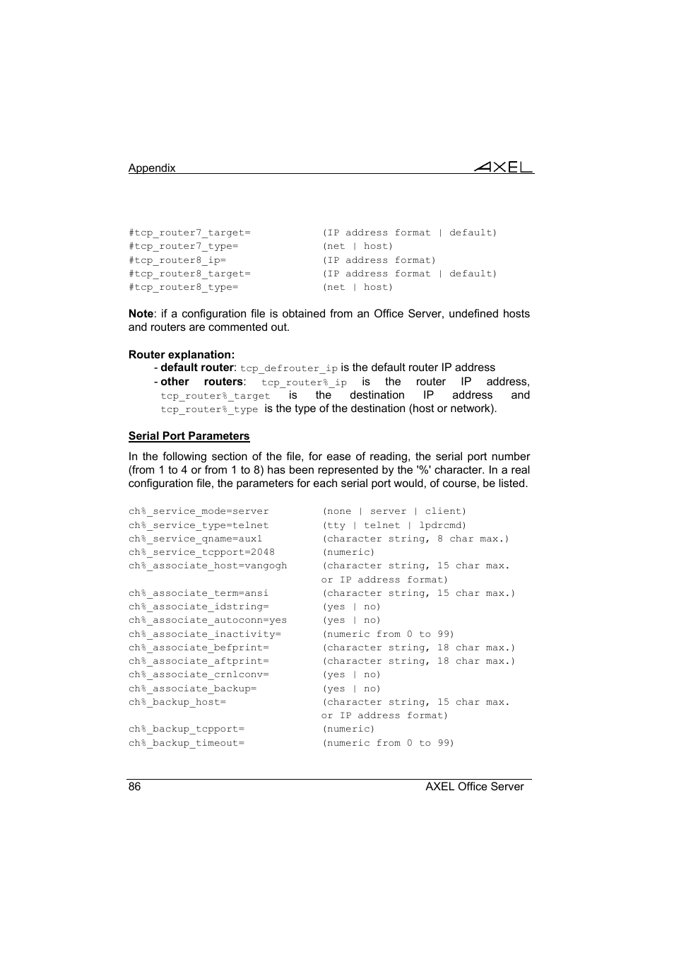 Axel AX4000 User's Manual User Manual | Page 92 / 102