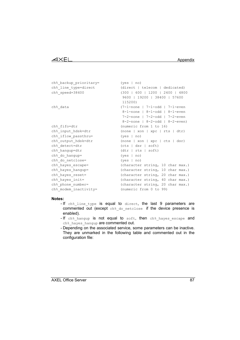 Axel AX4000 User's Manual User Manual | Page 93 / 102