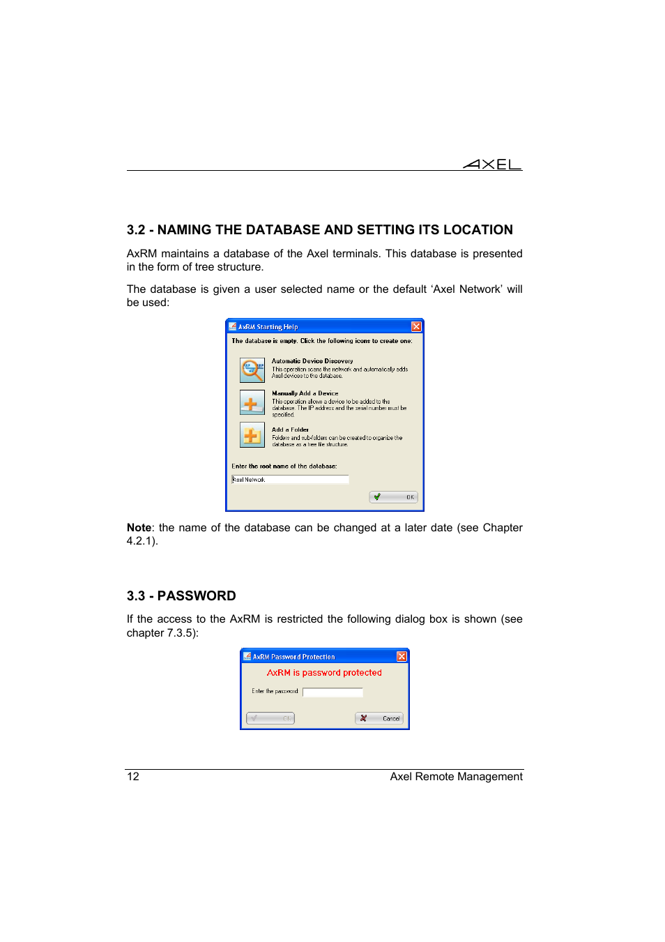 Axel Remote Management V2 User Manual | Page 18 / 95