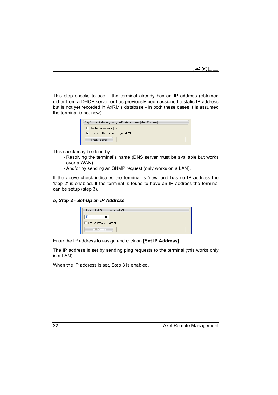 Axel Remote Management V2 User Manual | Page 28 / 95