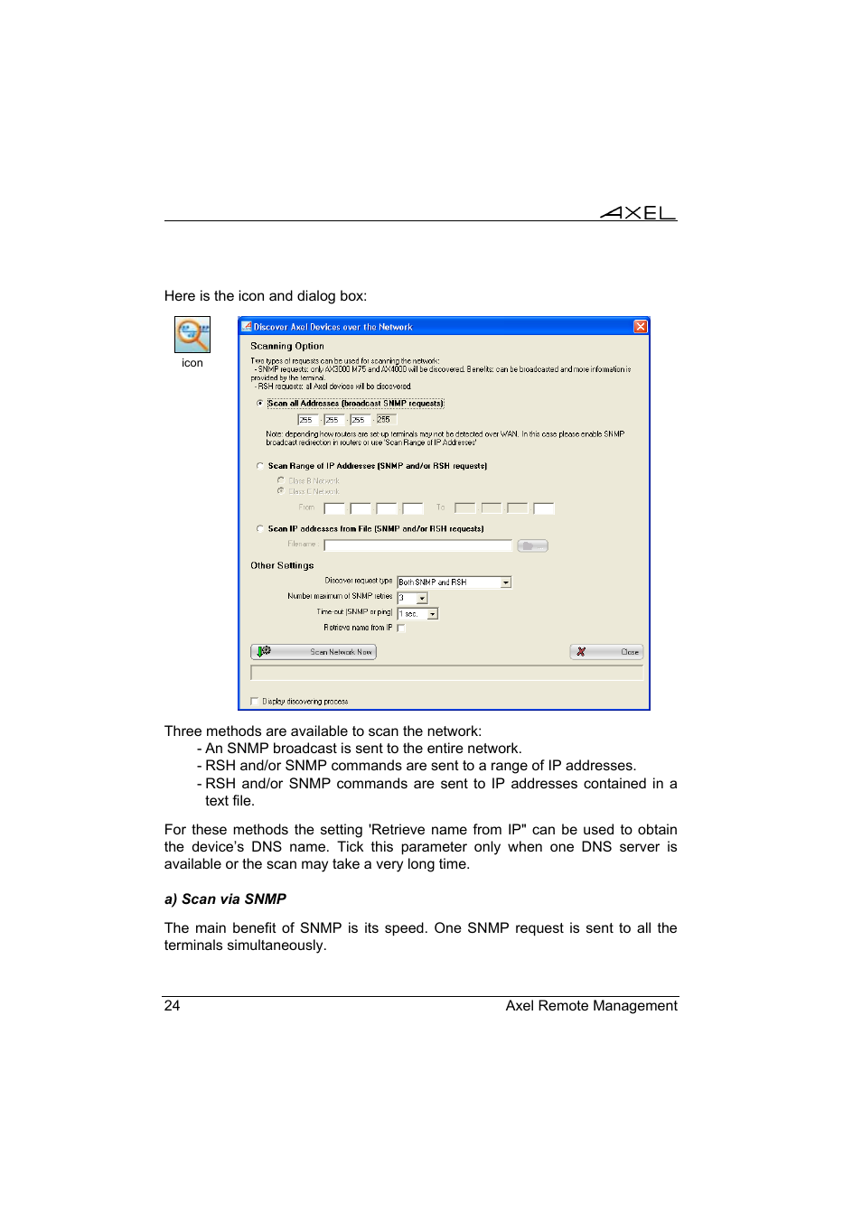 Axel Remote Management V2 User Manual | Page 30 / 95