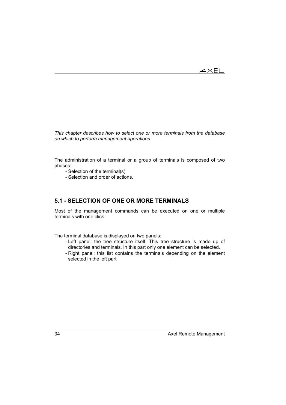 Axel Remote Management V2 User Manual | Page 40 / 95