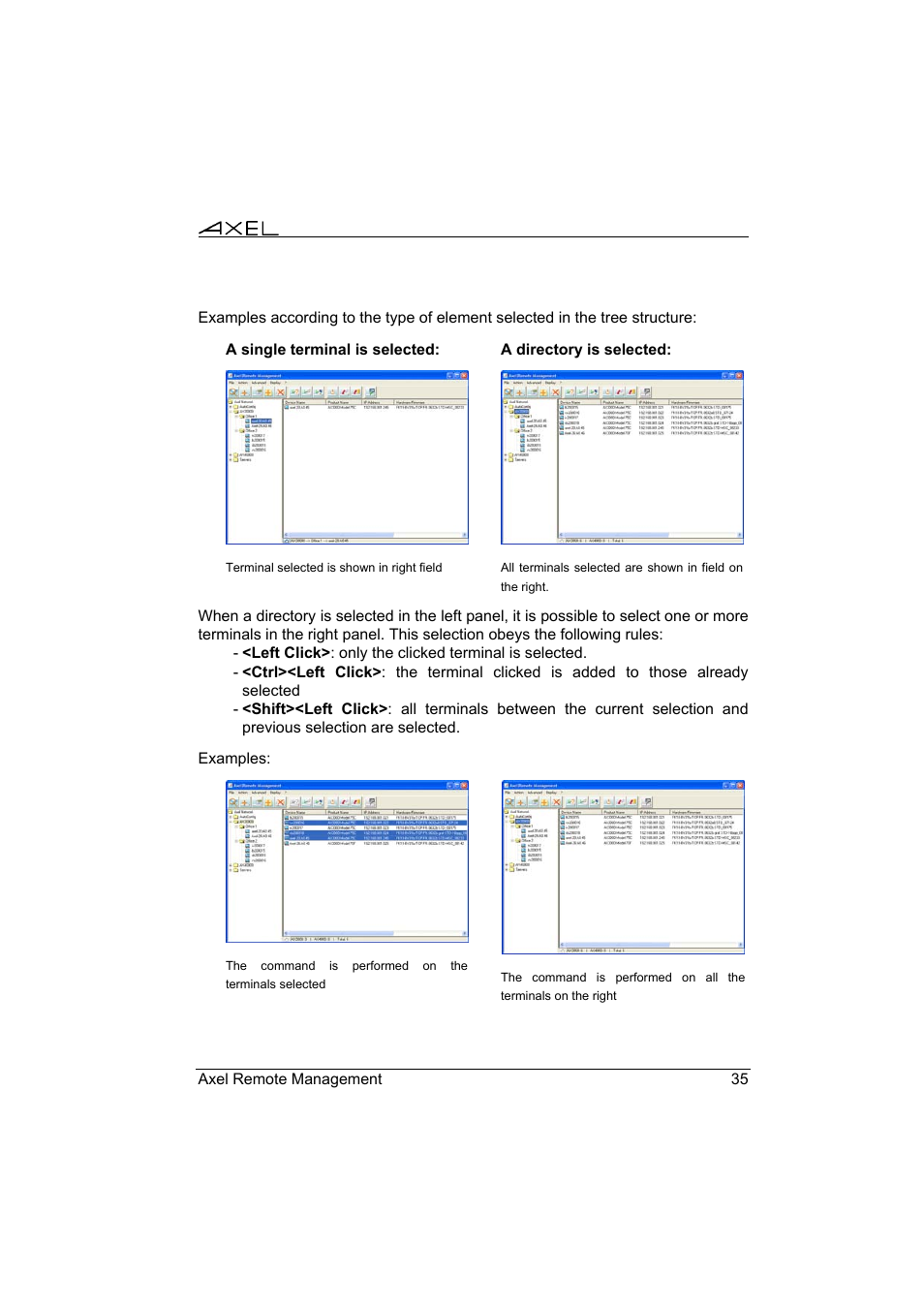 Axel Remote Management V2 User Manual | Page 41 / 95