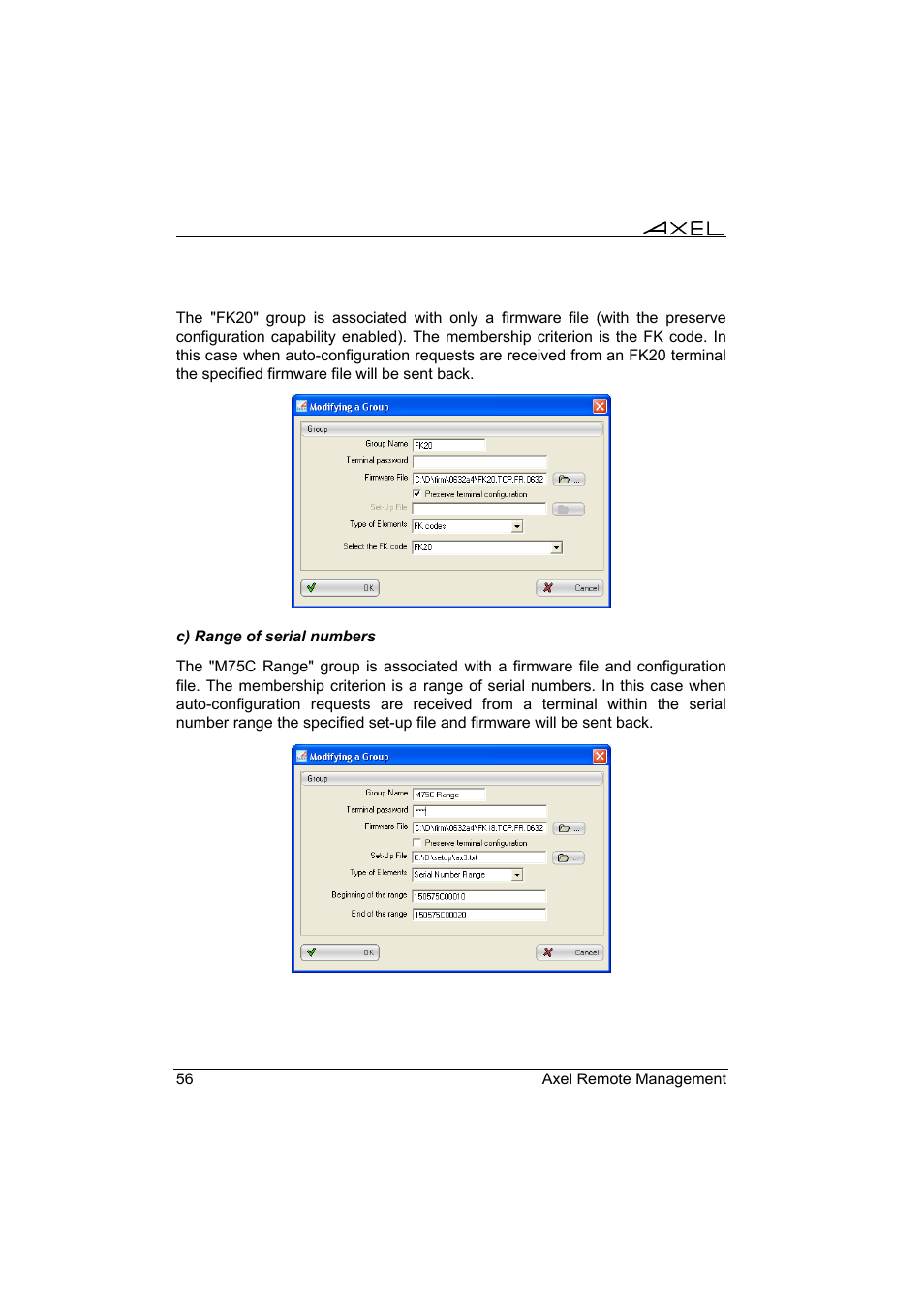 Axel Remote Management V2 User Manual | Page 62 / 95