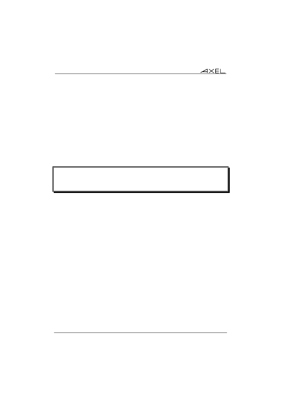 4 - launching axmenu | Axel Menu User Manual | Page 24 / 33