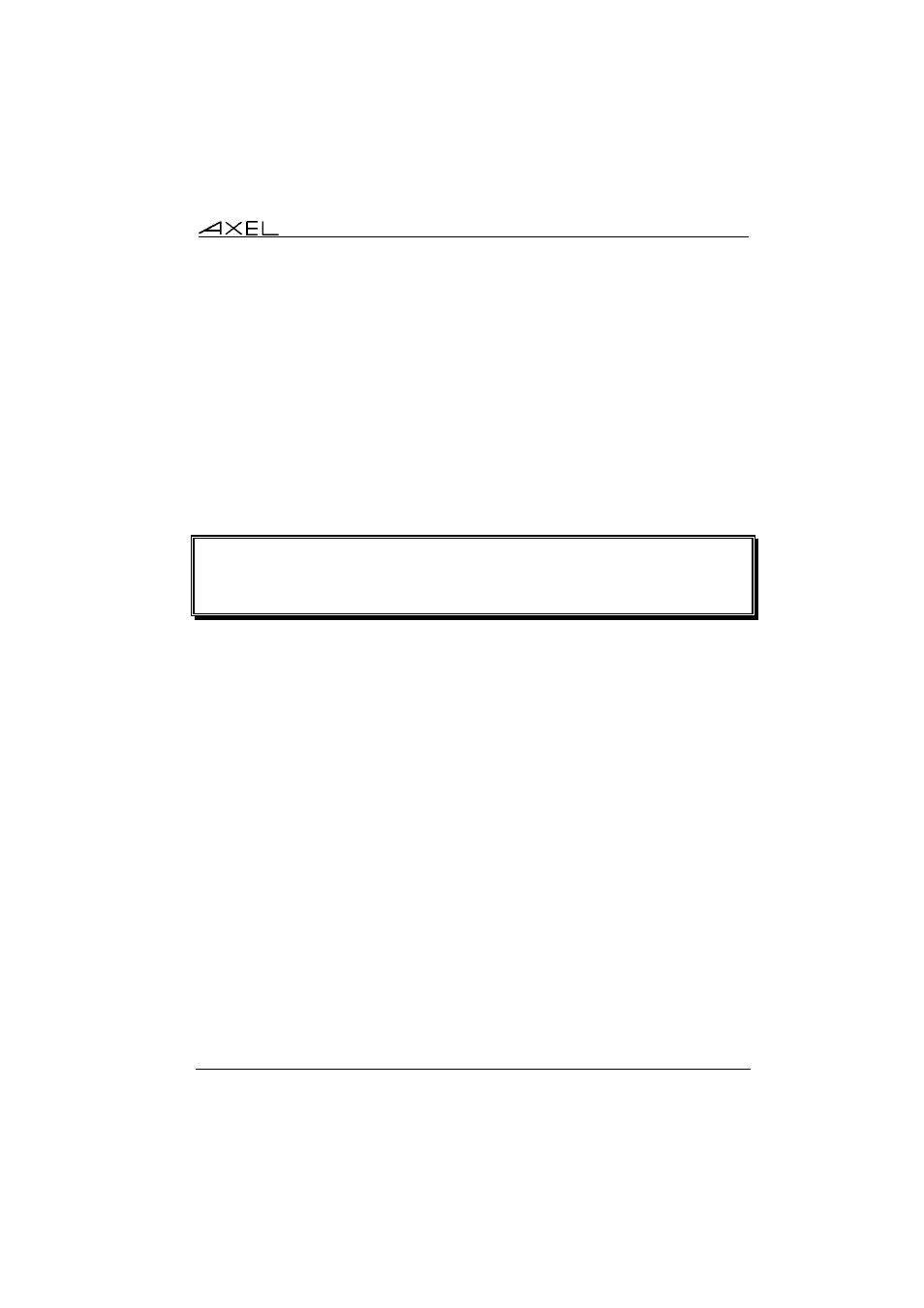 1 - introduction | Axel Menu User Manual | Page 5 / 33