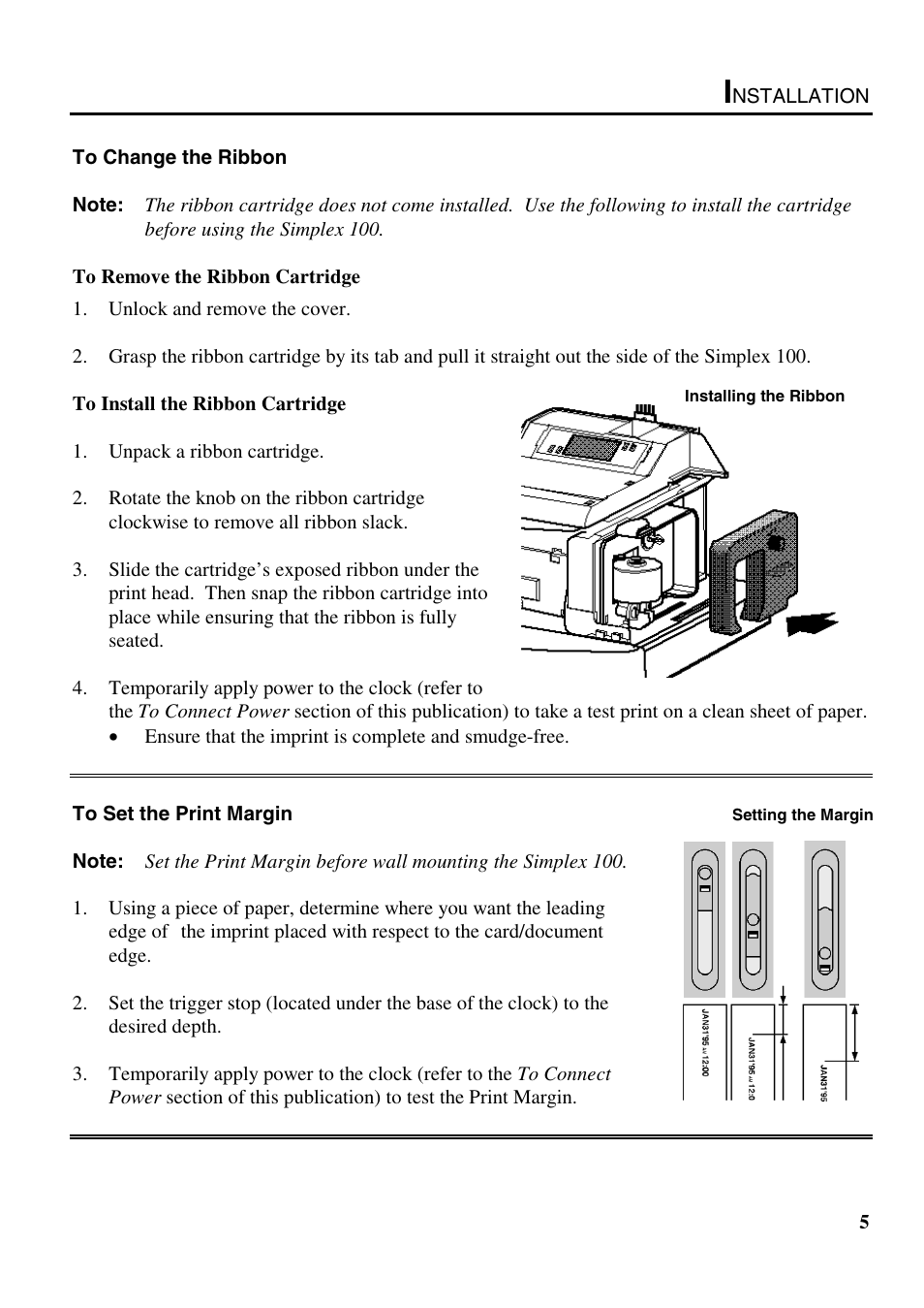 B.C. Time Recorders Simplex Bravo/Combo/100 User Manual | Page 10 / 94
