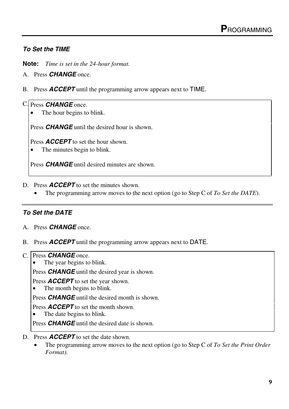 B.C. Time Recorders Simplex Bravo/Combo/100 User Manual | Page 14 / 94