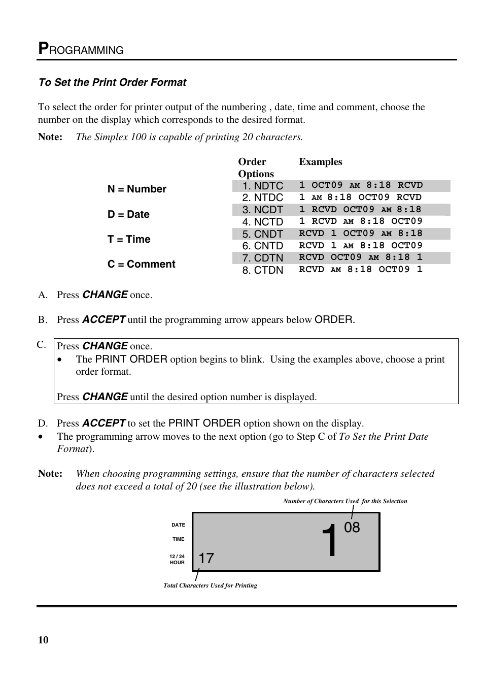 B.C. Time Recorders Simplex Bravo/Combo/100 User Manual | Page 15 / 94