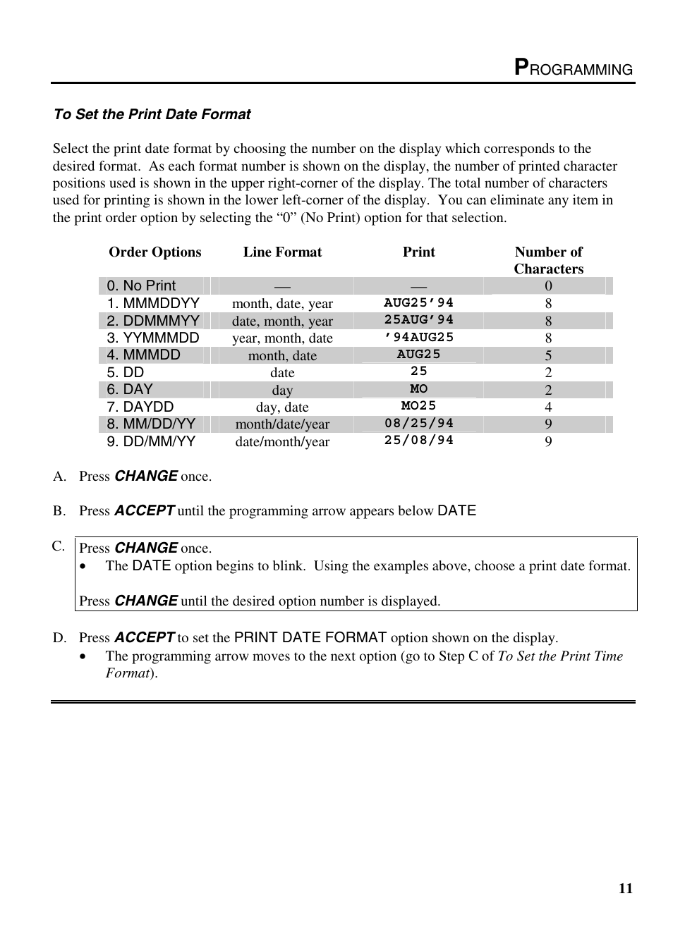 B.C. Time Recorders Simplex Bravo/Combo/100 User Manual | Page 16 / 94
