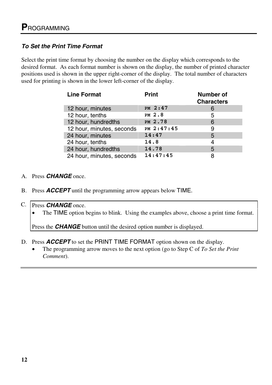B.C. Time Recorders Simplex Bravo/Combo/100 User Manual | Page 17 / 94