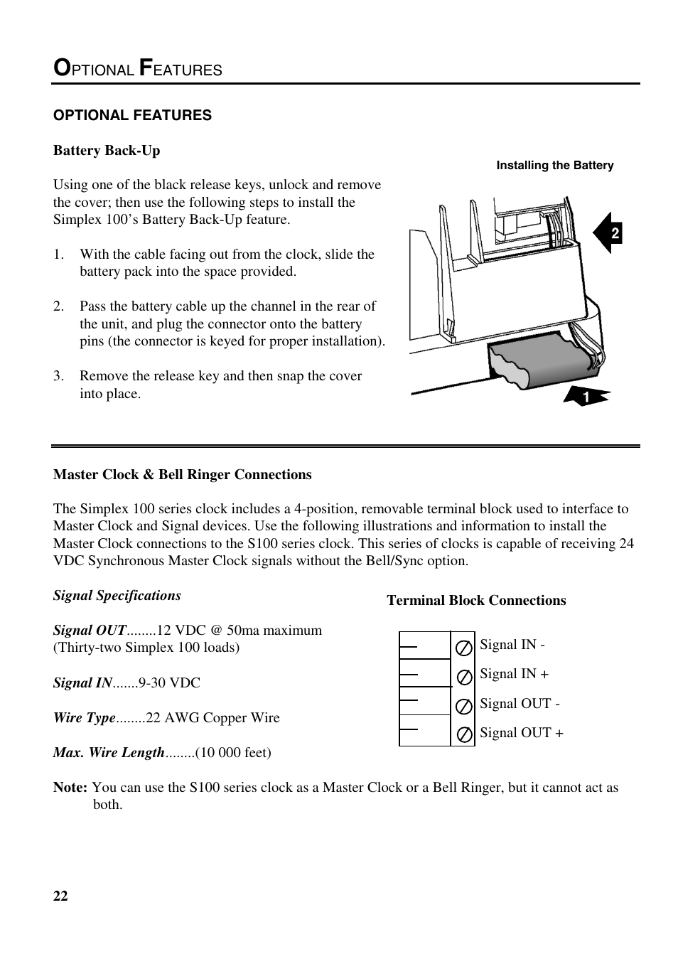 B.C. Time Recorders Simplex Bravo/Combo/100 User Manual | Page 27 / 94