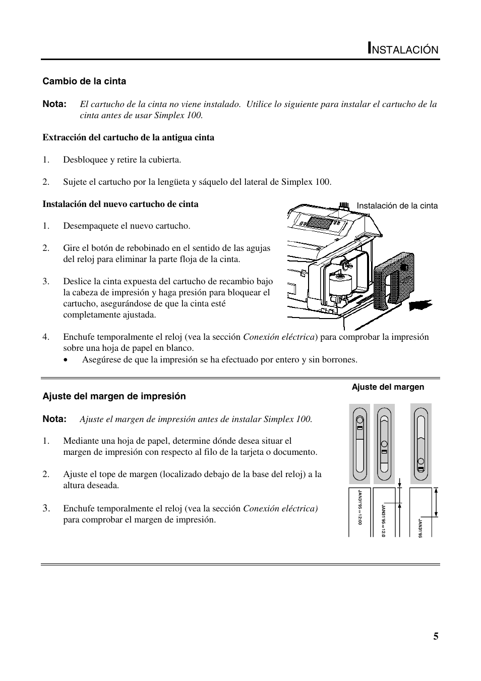 B.C. Time Recorders Simplex Bravo/Combo/100 User Manual | Page 40 / 94