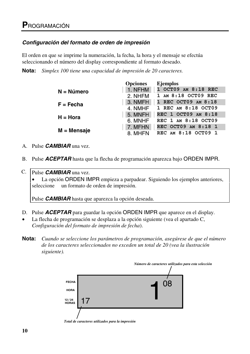 B.C. Time Recorders Simplex Bravo/Combo/100 User Manual | Page 45 / 94
