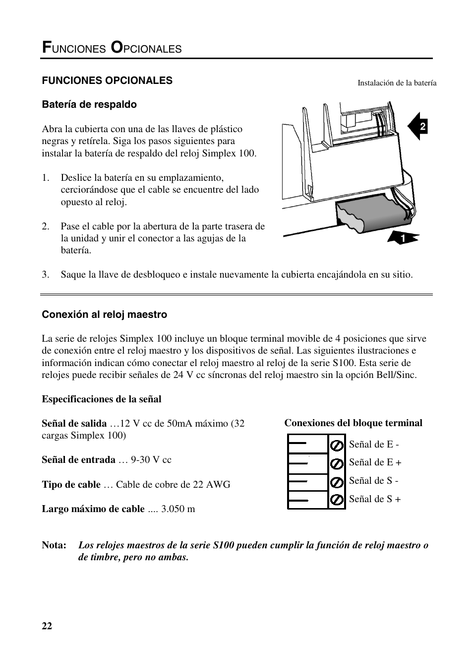 B.C. Time Recorders Simplex Bravo/Combo/100 User Manual | Page 57 / 94