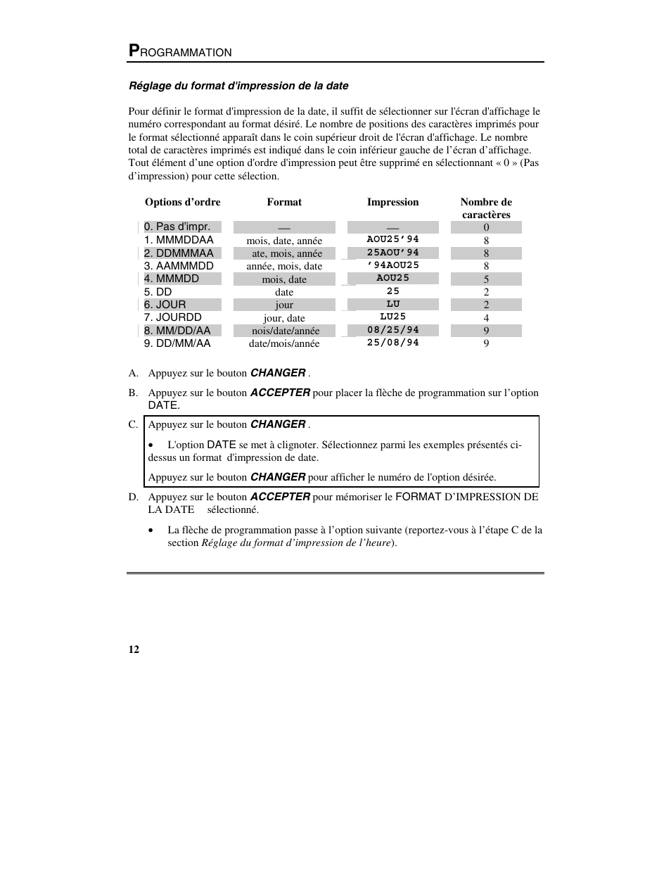 B.C. Time Recorders Simplex Bravo/Combo/100 User Manual | Page 77 / 94