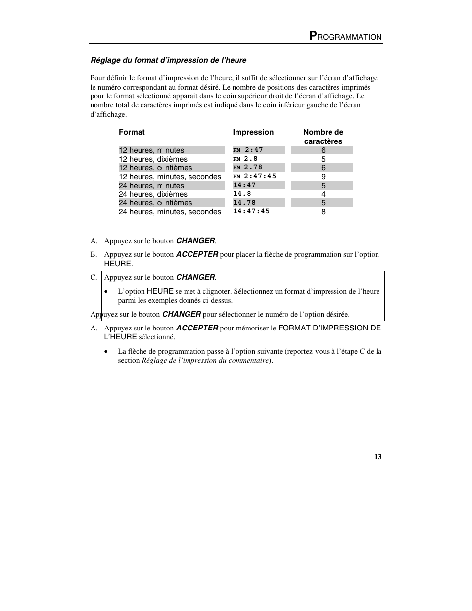 B.C. Time Recorders Simplex Bravo/Combo/100 User Manual | Page 78 / 94