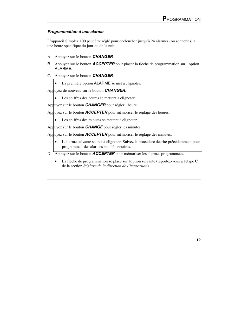 B.C. Time Recorders Simplex Bravo/Combo/100 User Manual | Page 84 / 94