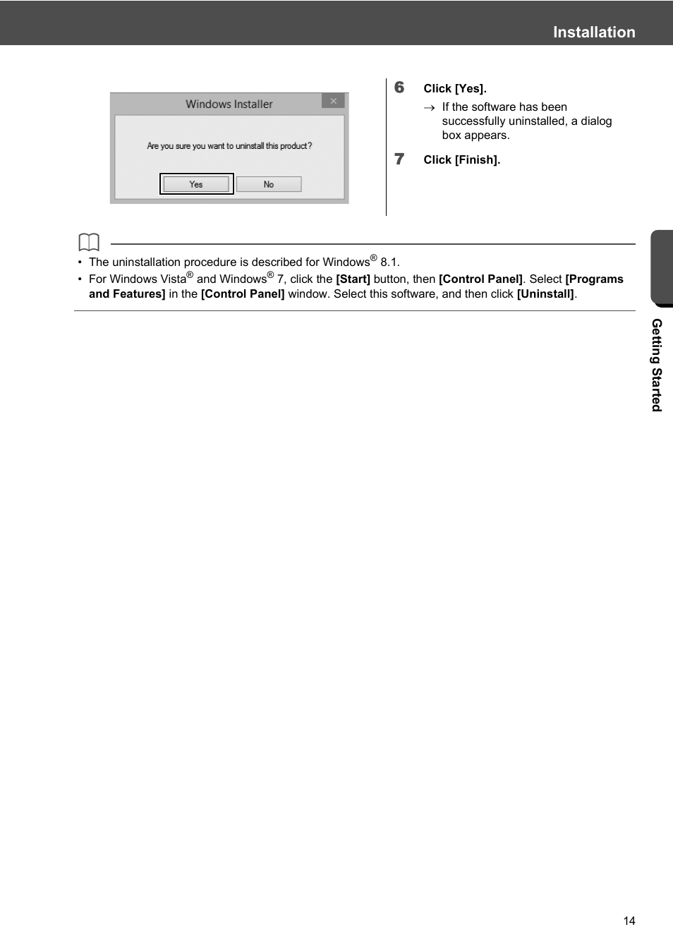 Installation | Baby Lock Palette 10 (ECS10) Reference Guide User Manual | Page 23 / 116