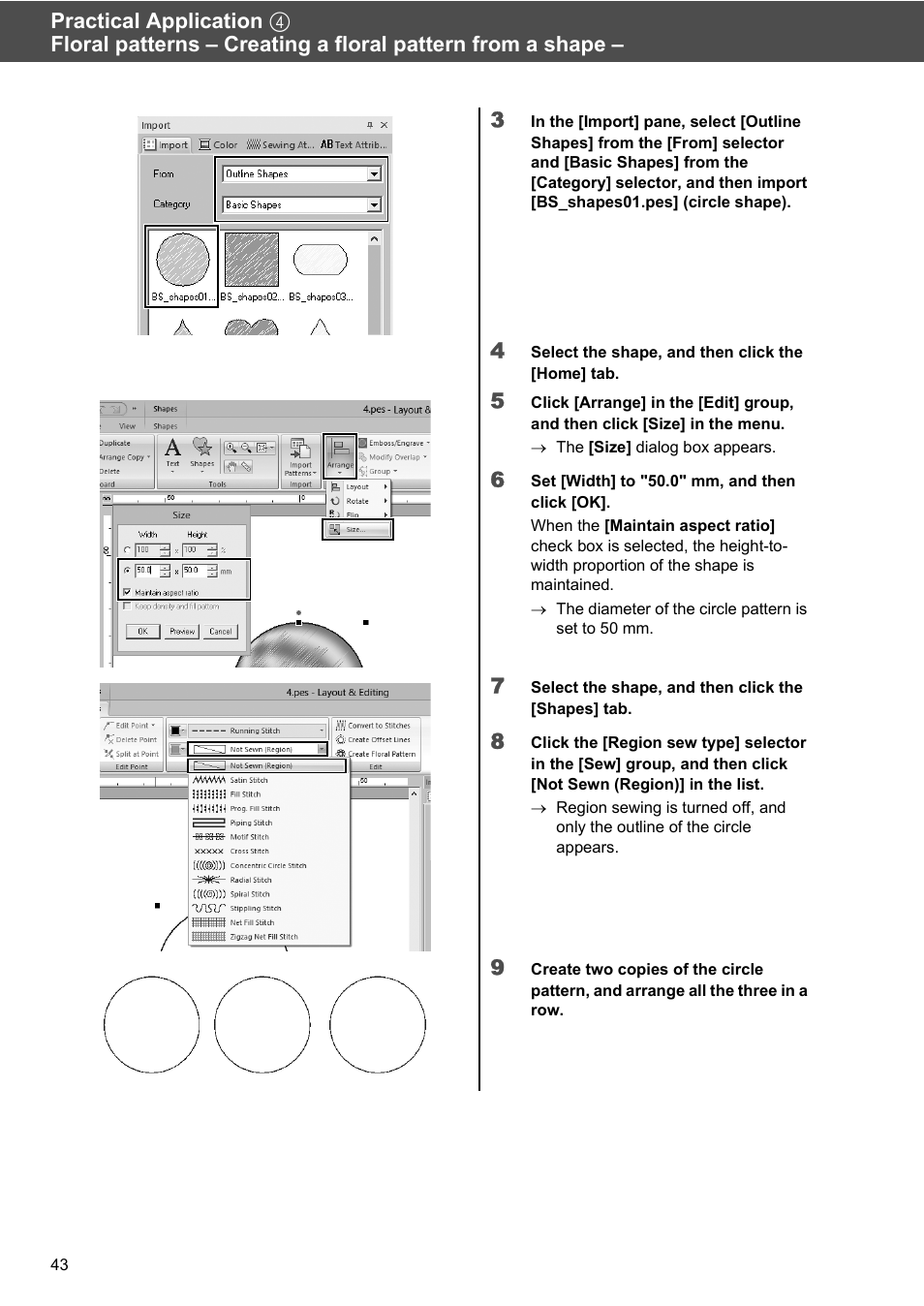 Baby Lock Palette 10 (ECS10) Reference Guide User Manual | Page 52 / 116
