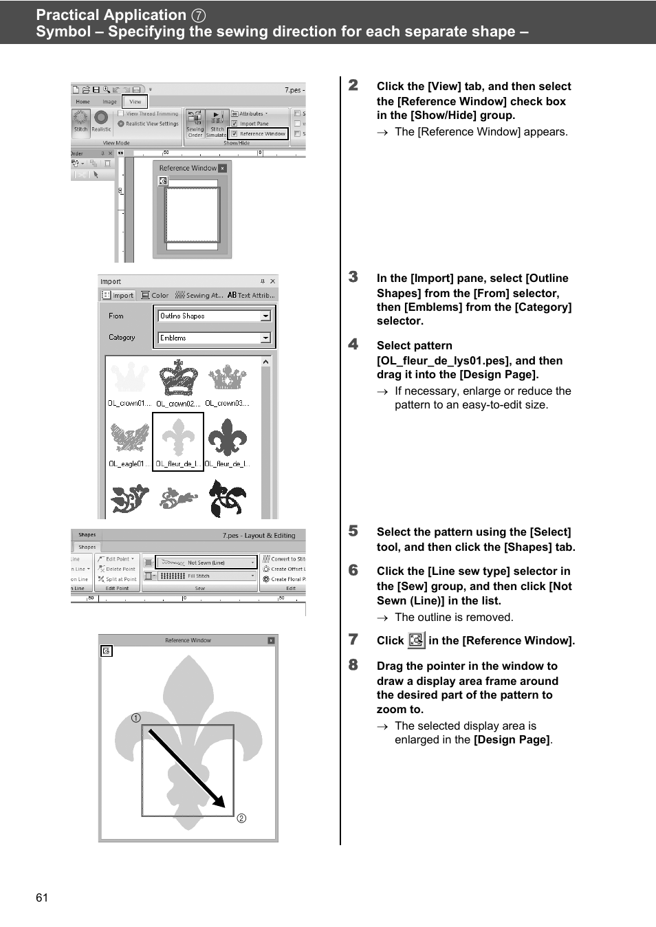 Baby Lock Palette 10 (ECS10) Reference Guide User Manual | Page 70 / 116