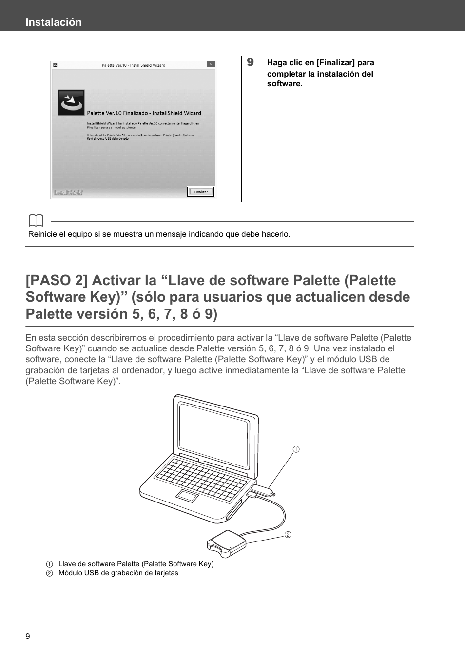 Instalación | Baby Lock Palette 10 (ECS10) Reference Guide User Manual | Page 88 / 116