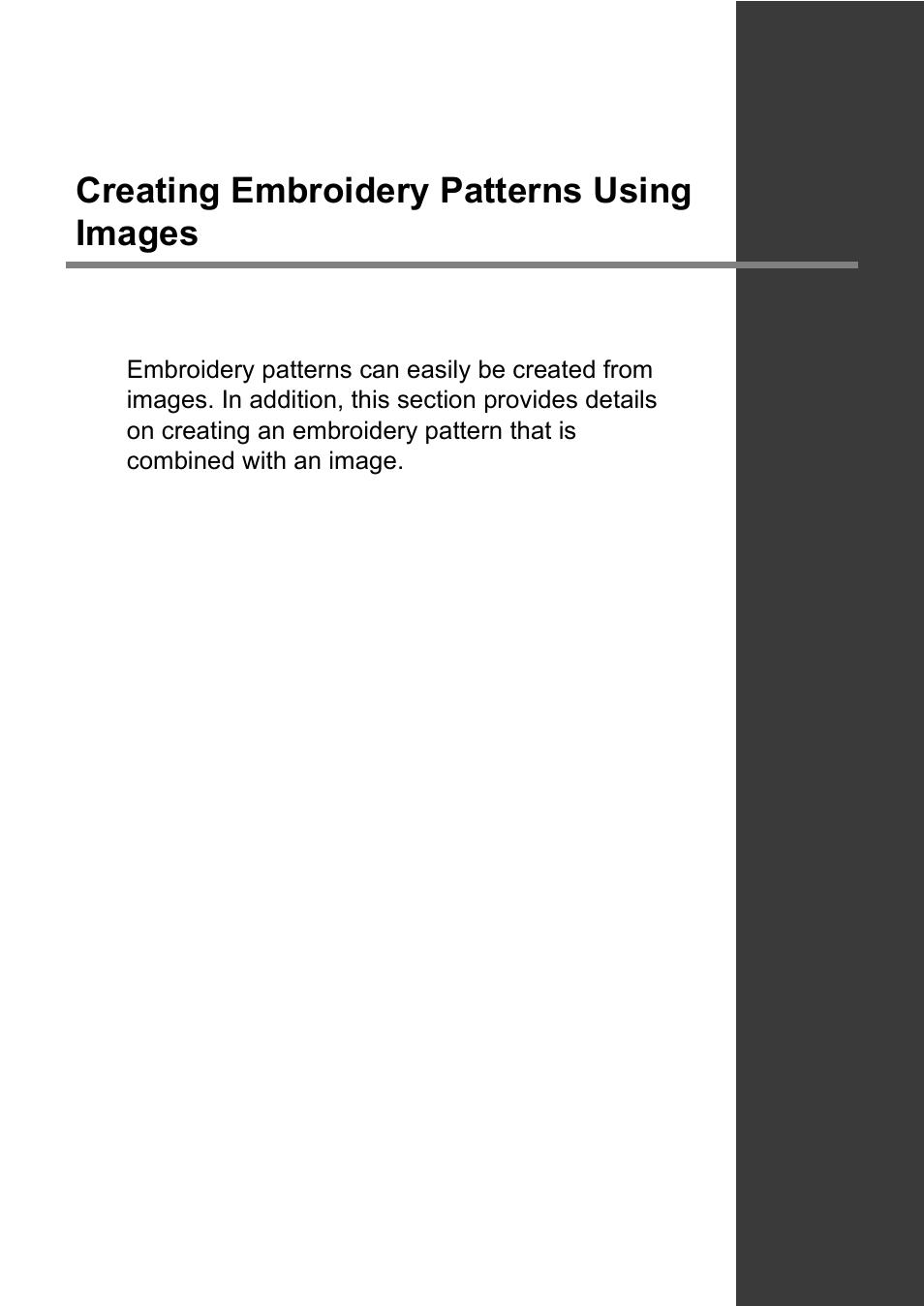 Creating embroidery patterns using images | Baby Lock Palette 10 (ECS10) Instruction Manual User Manual | Page 131 / 356