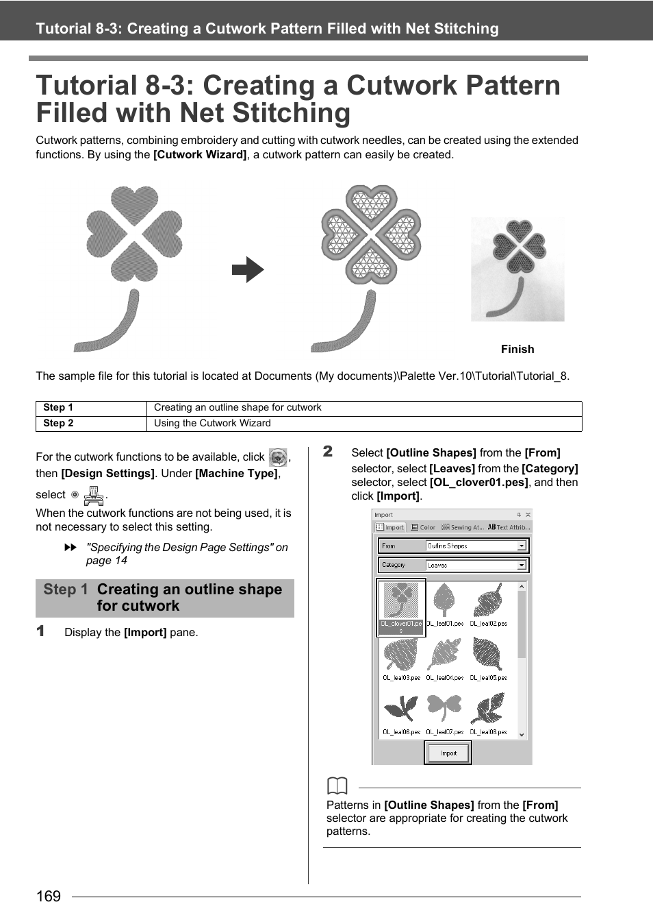 Baby Lock Palette 10 (ECS10) Instruction Manual User Manual | Page 170 / 356