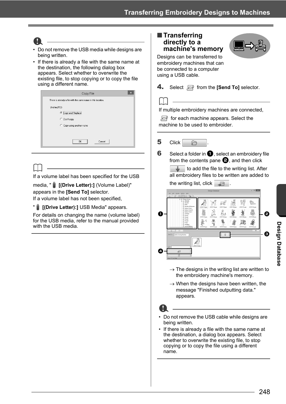 Baby Lock Palette 10 (ECS10) Instruction Manual User Manual | Page 249 / 356