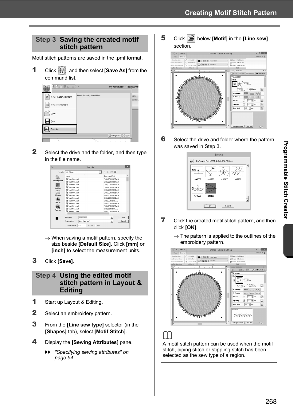 Baby Lock Palette 10 (ECS10) Instruction Manual User Manual | Page 269 / 356