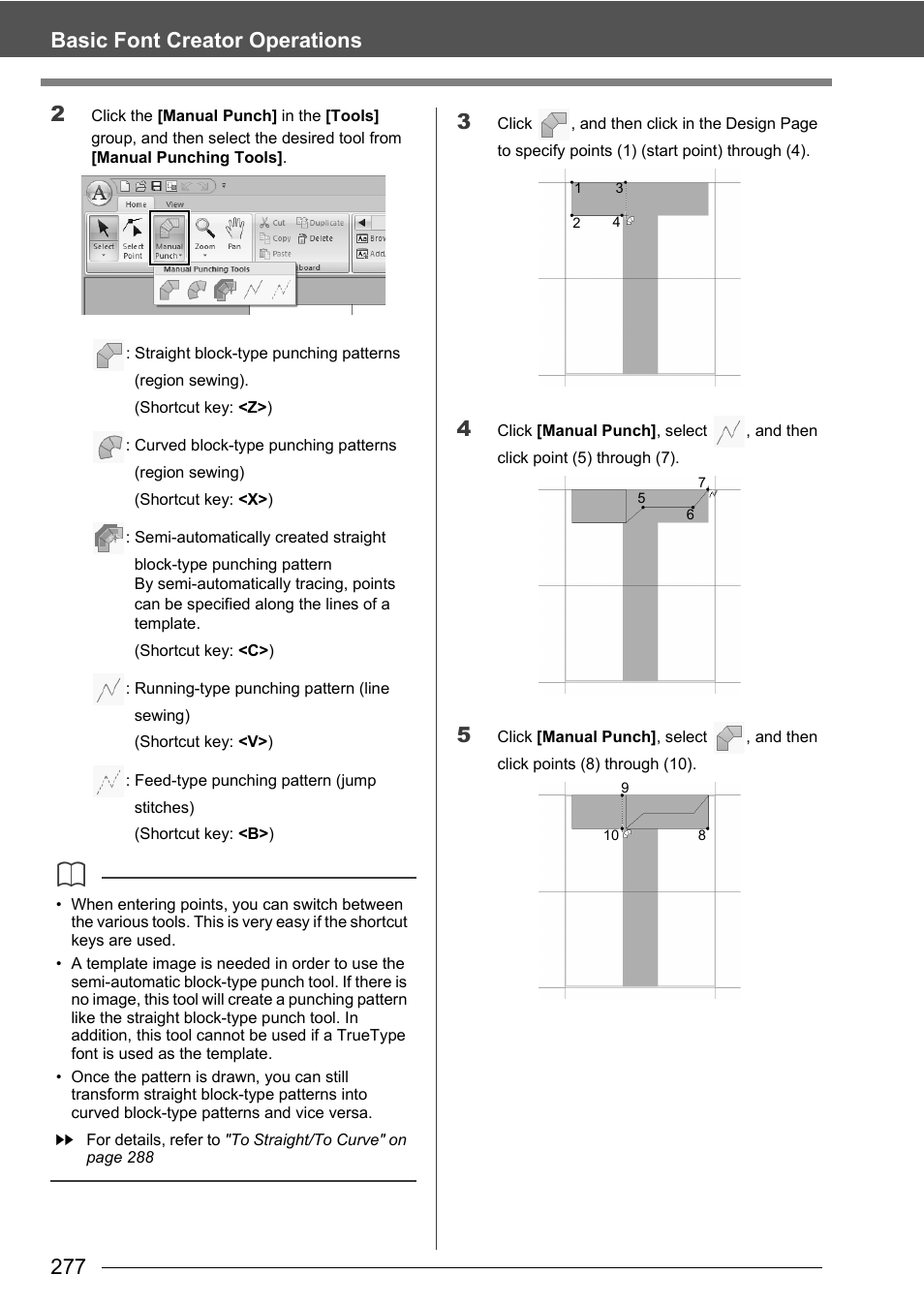 277 basic font creator operations 2 | Baby Lock Palette 10 (ECS10) Instruction Manual User Manual | Page 278 / 356