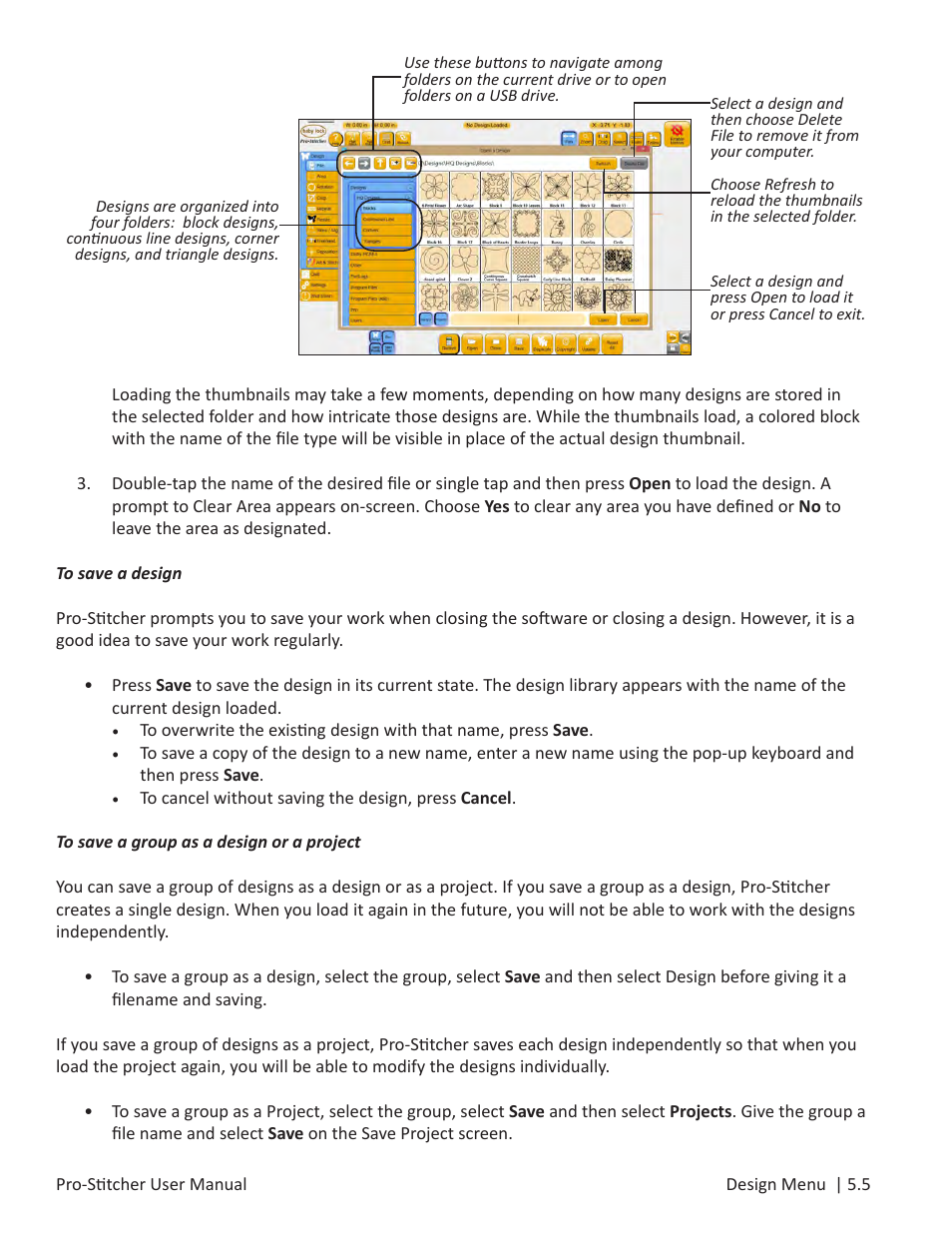 Baby Lock ProStitcher Version 14.04.0051 (BLPS3) Instruction and Reference Guide User Manual | Page 40 / 97
