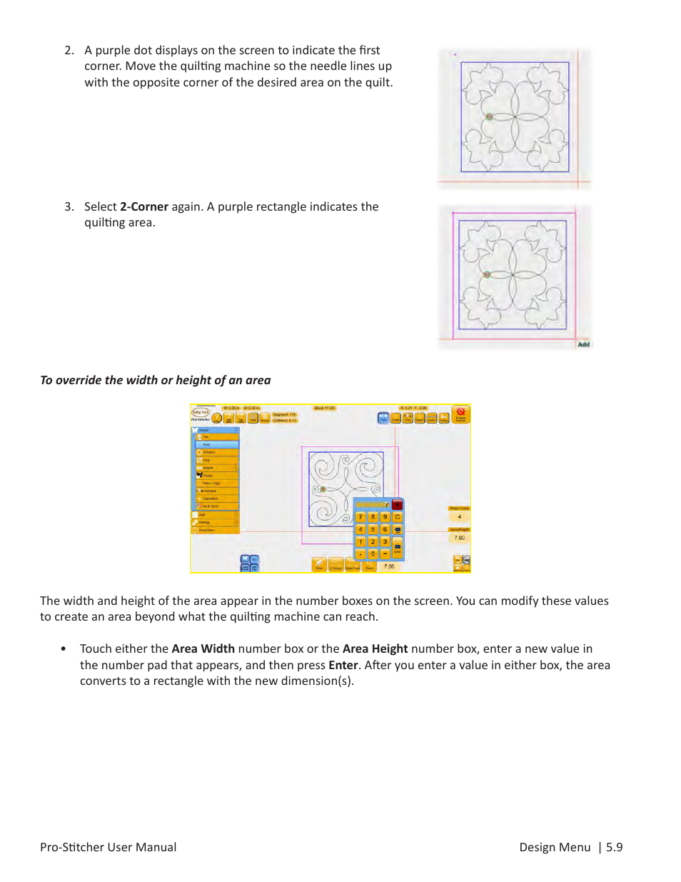 Baby Lock ProStitcher Version 14.04.0051 (BLPS3) Instruction and Reference Guide User Manual | Page 44 / 97