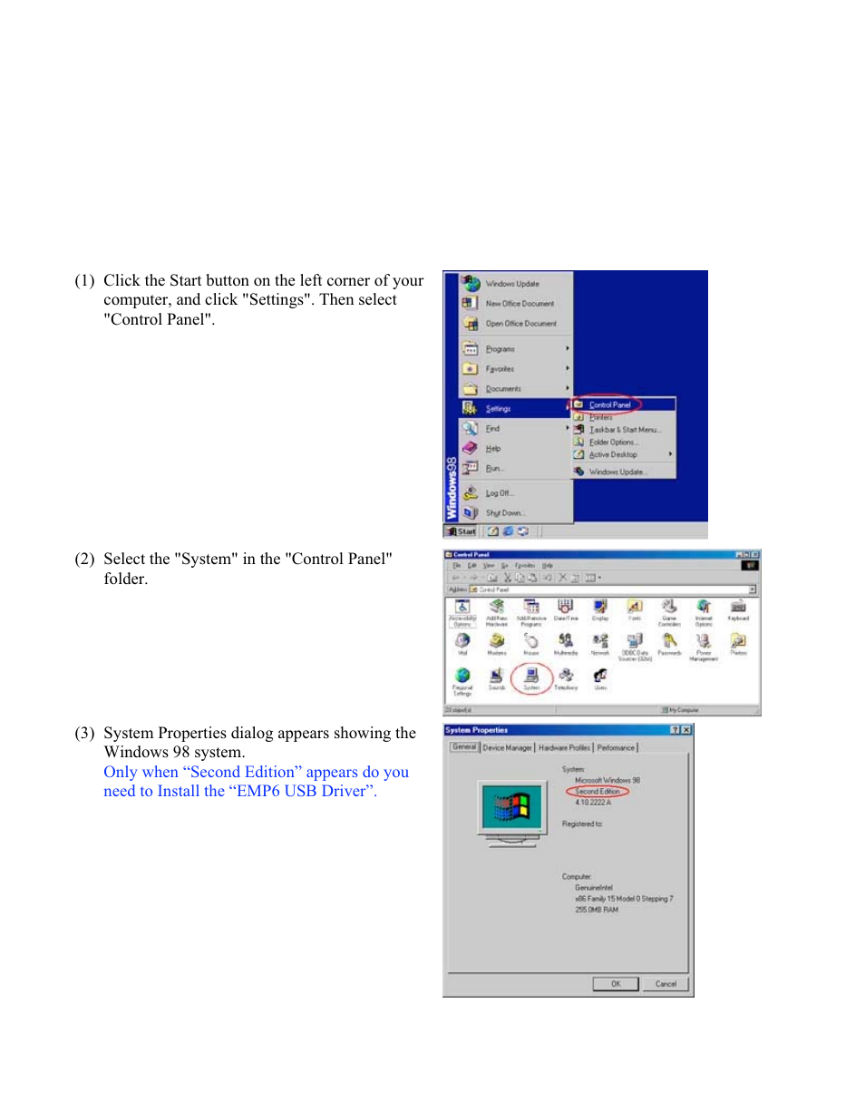 Baby Lock EMP6 (ф) USB Driver Update Instructions User Manual | 3 pages
