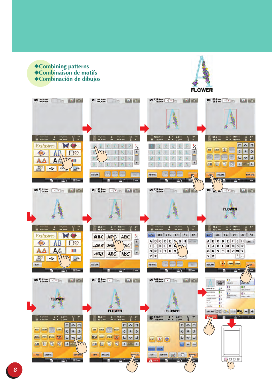 Baby Lock Endurance 2 (BND9-2) Quick Reference Guide User Manual | Page 10 / 44