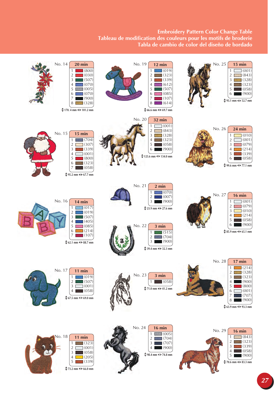 Baby Lock Endurance 2 (BND9-2) Quick Reference Guide User Manual | Page 29 / 44