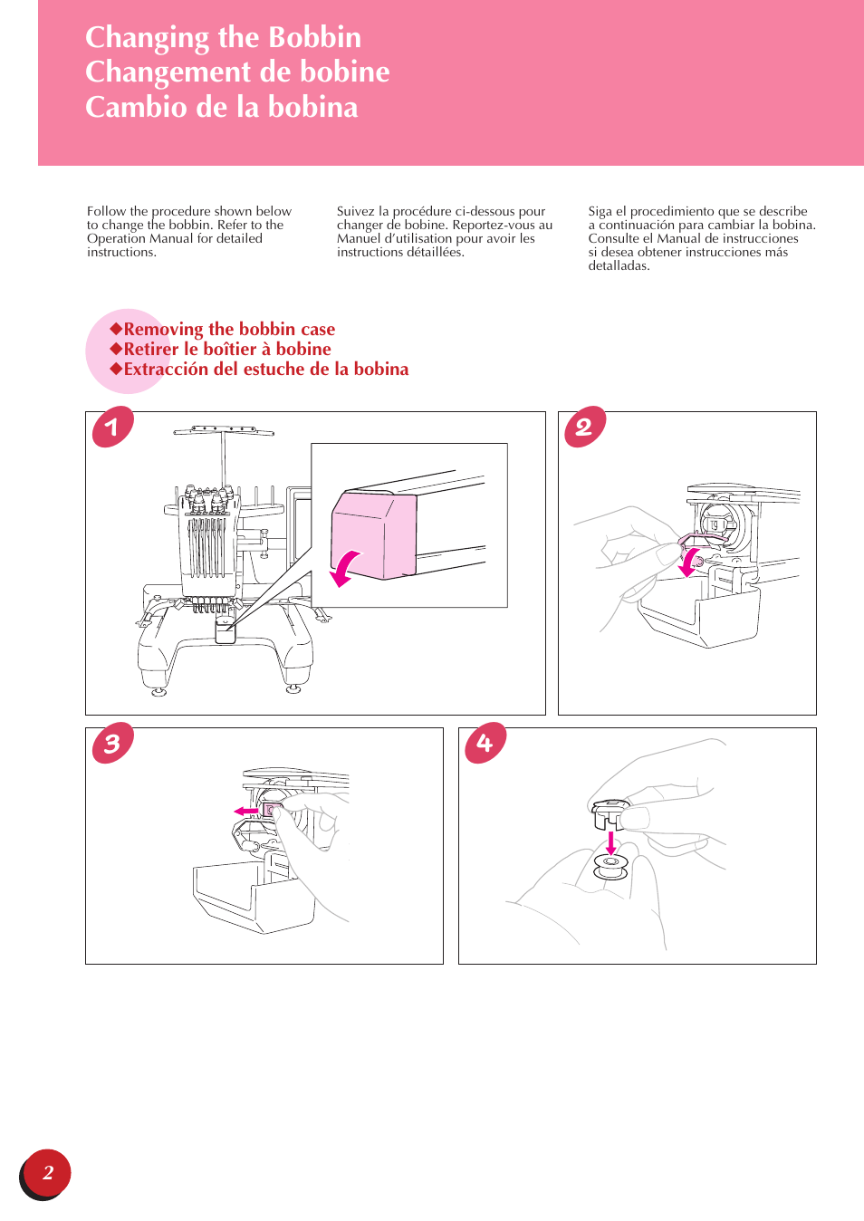 Baby Lock Endurance 2 (BND9-2) Quick Reference Guide User Manual | Page 4 / 44