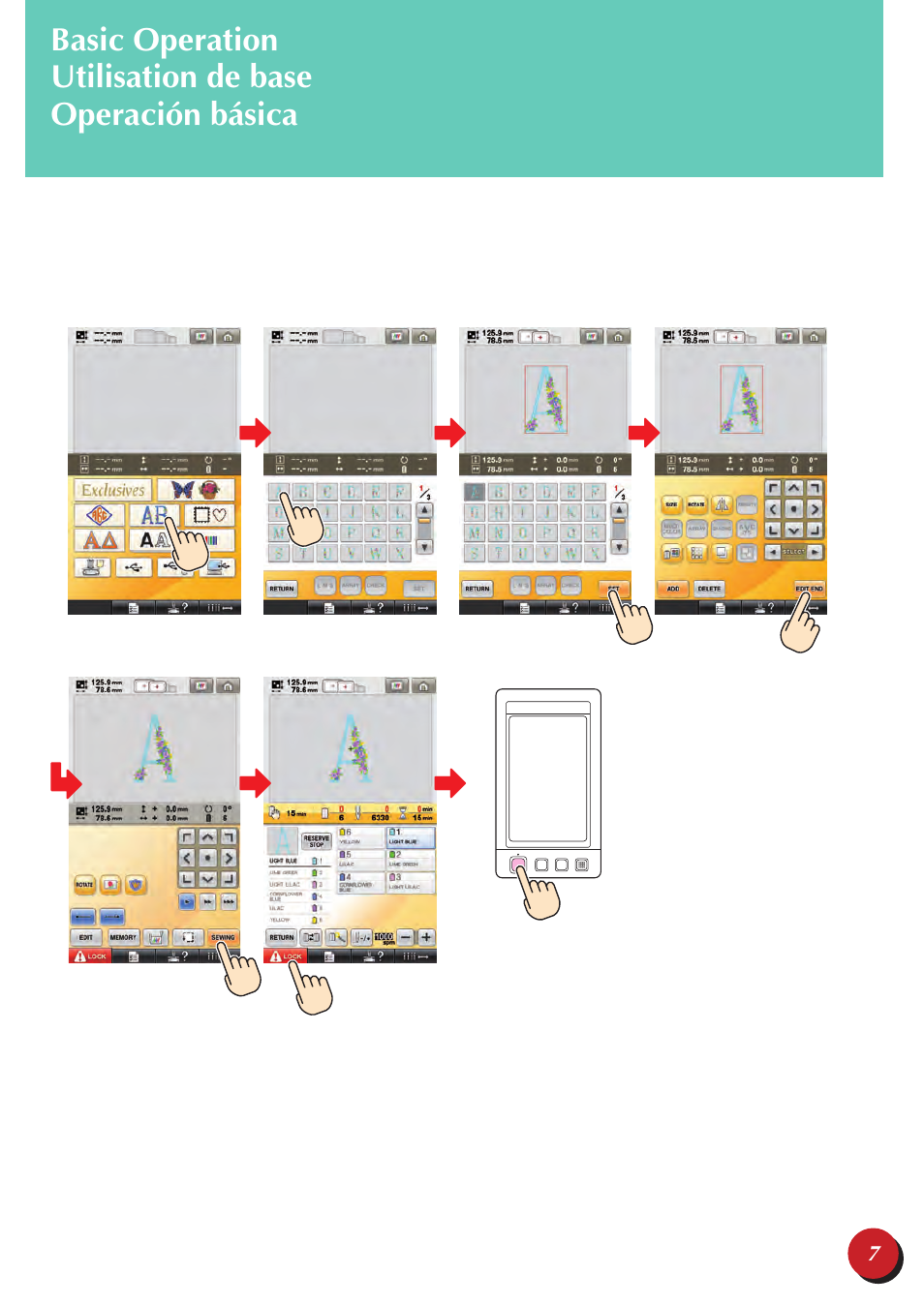 Baby Lock Endurance 2 (BND9-2) Quick Reference Guide User Manual | Page 9 / 44